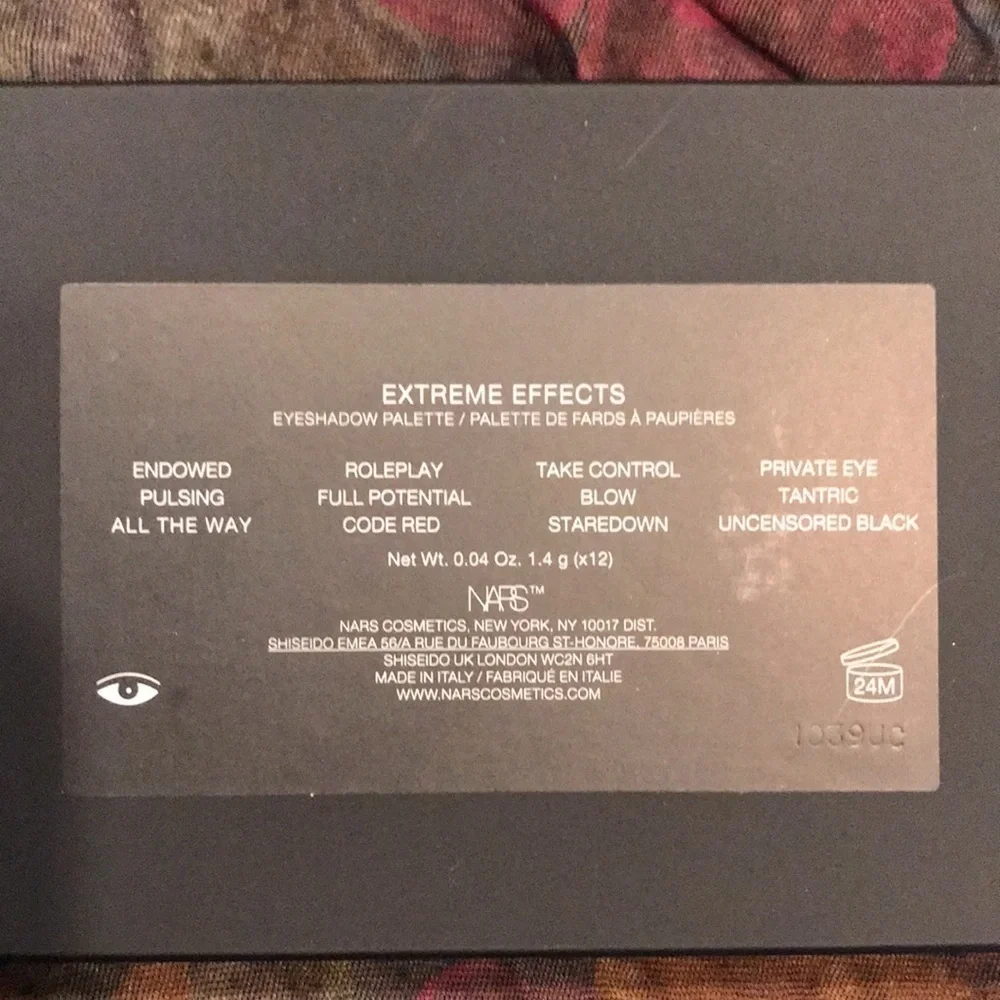 NARS limited edition